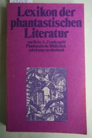 Lexikon der phantastischen Literatur by Rein A. Zondergeld