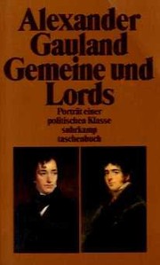 Gemeine und Lords by Alexander Gauland