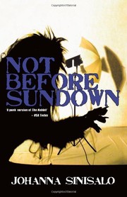 Not before sundown by Johanna Sinisalo