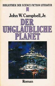DER UNGLAUBLICHE PLANET (The Incredible Planet -- in German) by 