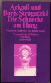 Die Schnecke am Hang. by 