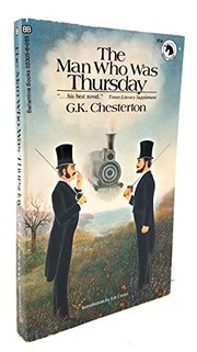 The Man Who Was Thursday by Gilbert Keith Chesterton