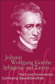 Iphigenie auf Tauris by Johann Wolfgang von Goethe