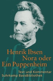 Nora oder Ein Puppenheim by Henrik Ibsen