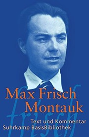 Montauk by Max Frisch