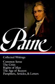 Collected writings by Thomas Paine