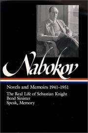 Novels and memoirs, 1941-1951 by Vladimir Nabokov