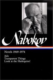 Novels (Ada / Look at the Harlequins! / Transparent Things) by Vladimir Nabokov