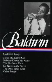 Nobody Knows My Name by James Baldwin