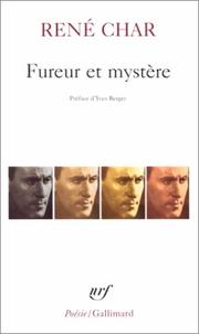 Fureur et mystère by René Char