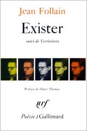 Exister by Jean Follain
