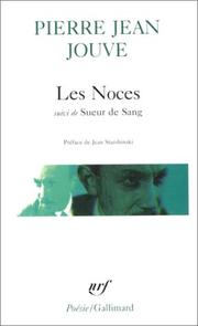 Les noces by Pierre Jean Jouve