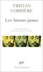Les Amours jaunes by Tristan Corbière