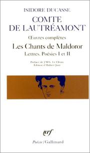 Oeuvres complètes by Lautréamont