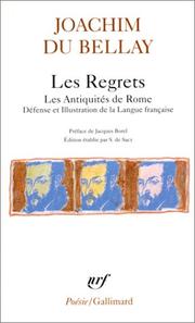 Les Regrets by Joachim Du Bellay