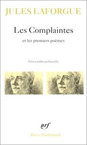 Les Complaintes by Jules Laforgue