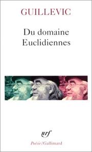 Du domaine by Eugène Guillevic