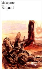 Kaputt by Curzio Malaparte