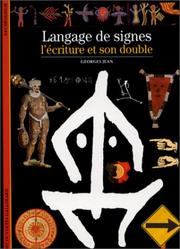 Langage de signes by Georges Jean