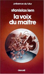 La voix du maitre by Stanisław Lem